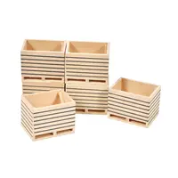 Kidsglobe Wooden potato boxes (6x) 1:32