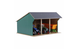 Kidsglobe Wooden Farm/Tractor Shed 1:32
