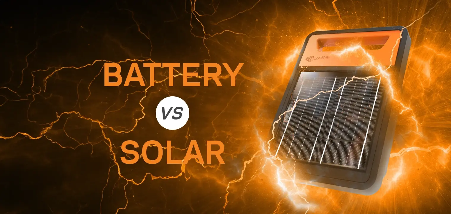 Battery vs. solar electric fence energisers - which is the best?