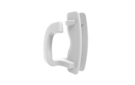 20x Gallagher Multi Wire Post Insulator - White