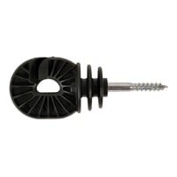 250x Gallagher Screw-in Insulator Super - Black