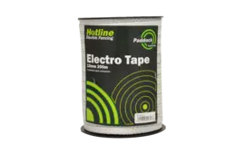 Paddock Essentials - 12mm Electro-Tape (white)