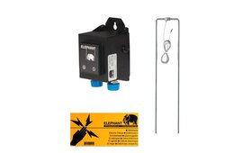 Elephant electric fence energiser M1 - Compact (230V) Bundle