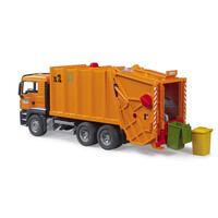 Bruder MAN TGS Bin Lorry - Orange 1:16