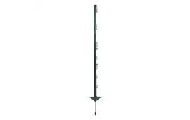 10x Pulsara Mobile Fencing Post Pro 3ft 5in / 1.05m - 10 Wire/Tape Loops - Green
