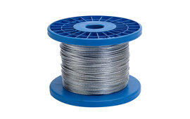 Hotline 200m Galvanised 7 Strand Steel Wire - Malleable and Strong