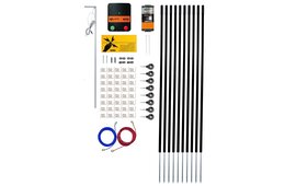 Gallagher Garden Fence Kit 25m / 80cm - Mains Energiser 230V -  Keeping Pets In- or Out