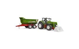 Bruder ROADMAX Tractor with Loader and Tipping Trailer 1:16