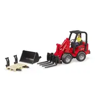 Bruder Wheel Loader Schäffer 2630 with Figure and Accessories 1:16