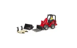 Bruder Wheel Loader Schäffer 2630 with Figure and Accessories 1:16