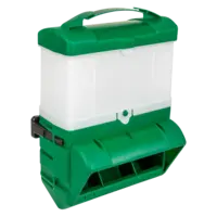 BEC Wall Mounted Plastic Chicken Feeder - 10kg Made in the UK