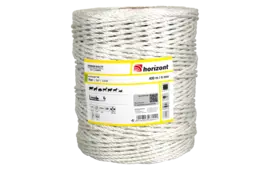 Horizont Farmer® R6 Electric Fence Rope 400m x 6mm - White