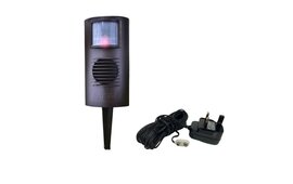 FoxWatch Ultrasonic Fox Deterrent + Mains Adapter Set
