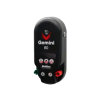 Hotline Gemini 80 Dual Fence Energiser - Battery (12V) or Mains (320V)
