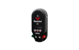 Hotline Gemini 80 Dual Fence Energiser - Battery (12V) or Mains (320V)