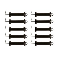 10x Gallagher Gate Handle With N-Hook Compression - Black