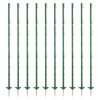 10x Pulsara Mobile Fencing Post 5ft 1in / 1.55m - Green