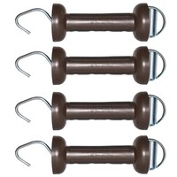4x Gallagher Soft Touch Gate Handle Regular Tape - Terra