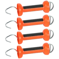 4x Gallagher Soft Touch Gate Handle Regular Tape - Orange