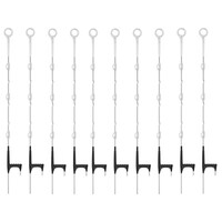 10x Gallagher Multi Wire Ring Top Post 3ft 7in / 1.10m - White