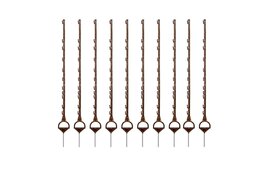 10x Gallagher Horse fence Posts 5ft  / 1.55m - Stirrup Foot Step - Terra