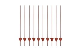 10x Hotline Plain Metal Electric Fence Posts 3ft 5in / 1.05m