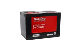 Hotline 9v Air Alkaline Battery - for Super Hawk Energisers  - 9v 55amp/hr