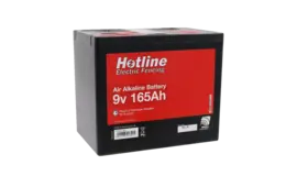 Hotline 9v Air Alkaline Battery - for Super Hawk Energisers  - 9v 165Ah