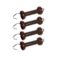 4x Gallagher Soft Touch Gate Handle Regular Cord/Rope - Terra