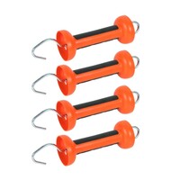 4x Gallagher Soft Touch Gate Handle Regular Cord/Rope - Orange