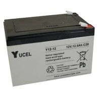 Hotline Fire Drake 67 Energiser Battery 12v 12amp/hr