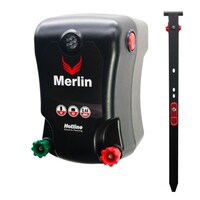 Hotline Merlin Battery Electric Fence Energiser - 0.35J