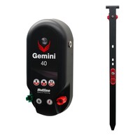 Hotline Gemini 40 Combi 12V / 230V Mains Electric Fence Energiser 0.8J