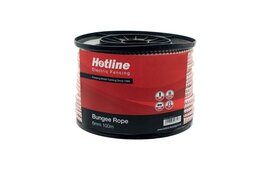 Hotline 6mm White/Red Supercharge Bungee Rope - 6 Strand 100m