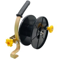 Hotline Small Metal Clutched Reel -  Spools up to 300m Polywire