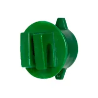 20x Gallagher Screw-on Rod Insulator 6/14 mm - Green