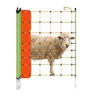 Gallagher Electric Sheep Net 50m x 90cm  Single Pin - Orange Netting