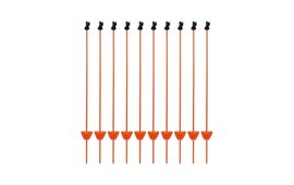 50x Gallagher Spring Steel Post 3ft 3in / 1m - Orange