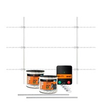 Gallagher Fibreglass Highly Adjustable Fence Kit - 1.5m  - 200m