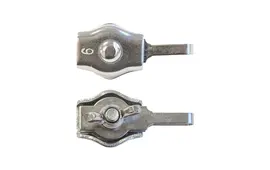 4x Gallagher Rope Clip with Wing Nut