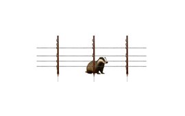 Gallagher Badger Solar Electric Fence Kit – Easy Setup – 200 m