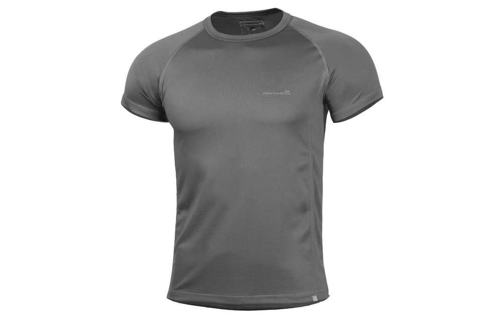 Quick Dry Body Shock T-Shirt (Cinder Grey)