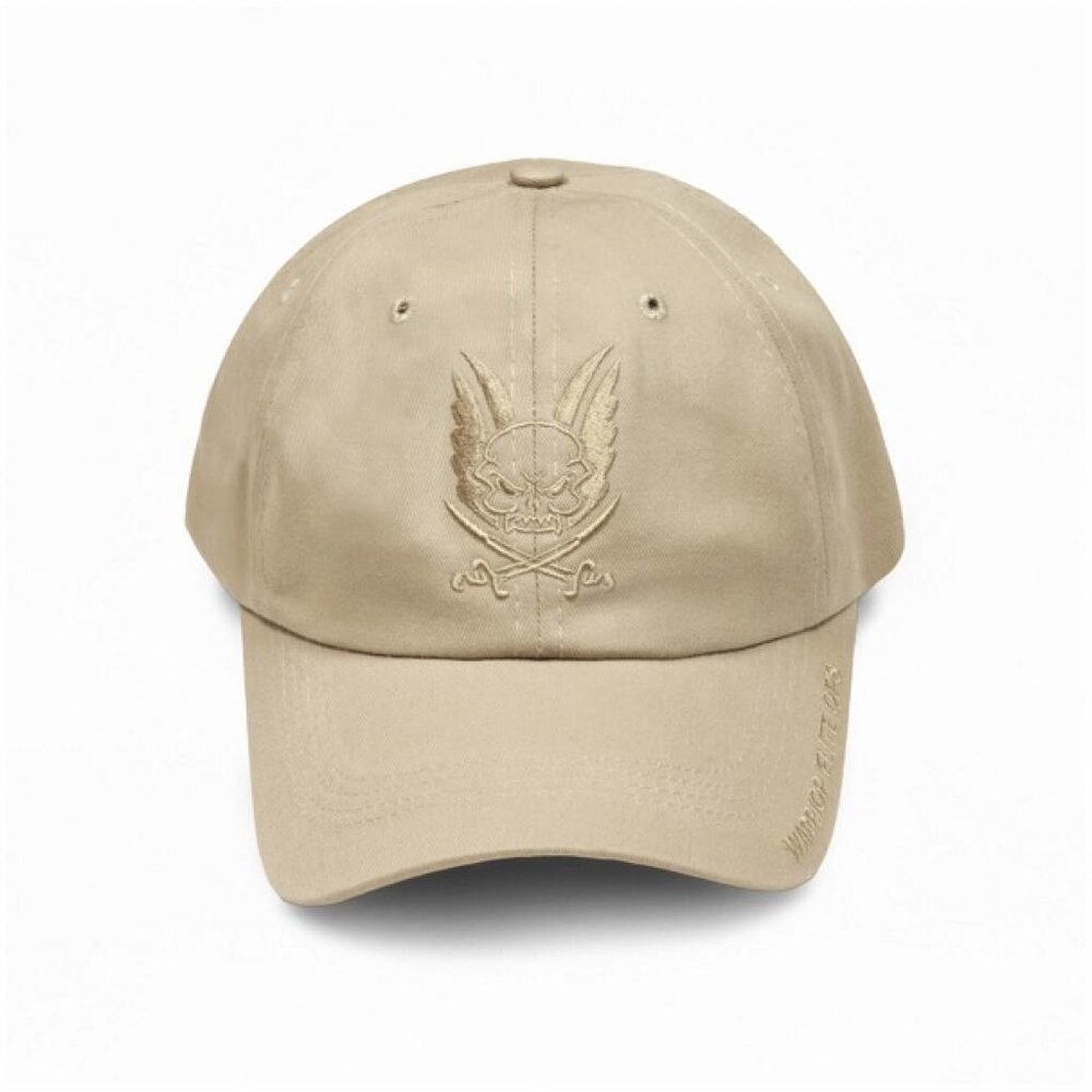 Logo Cap (Tan Embroidery)