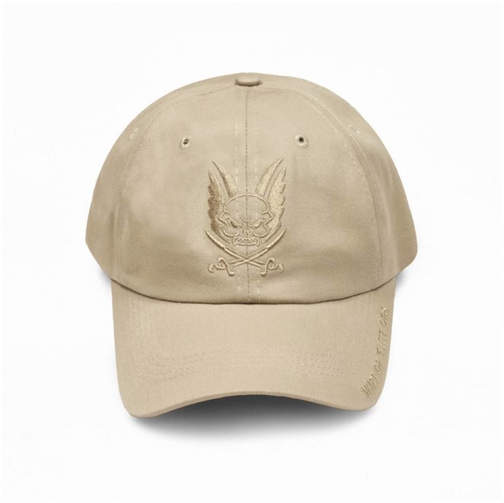 Logo Cap (Tan Embroidery)