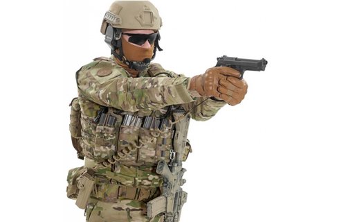 Tactical Pistol Lanyard (Black)