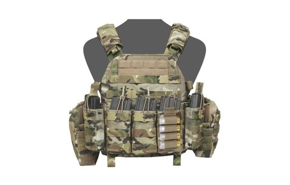 Single Open Pouch M4 + Shotgun Strip (Multicam)