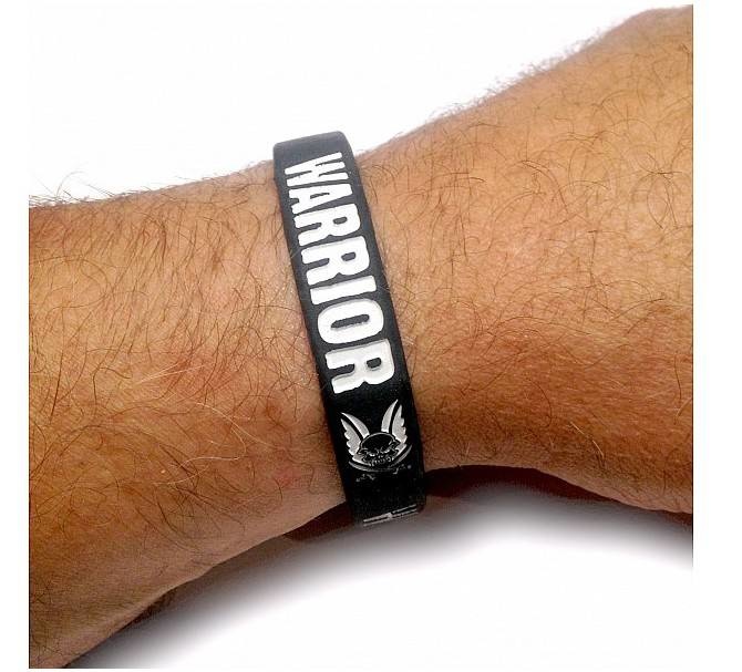Silicone Wrist Band (Black)