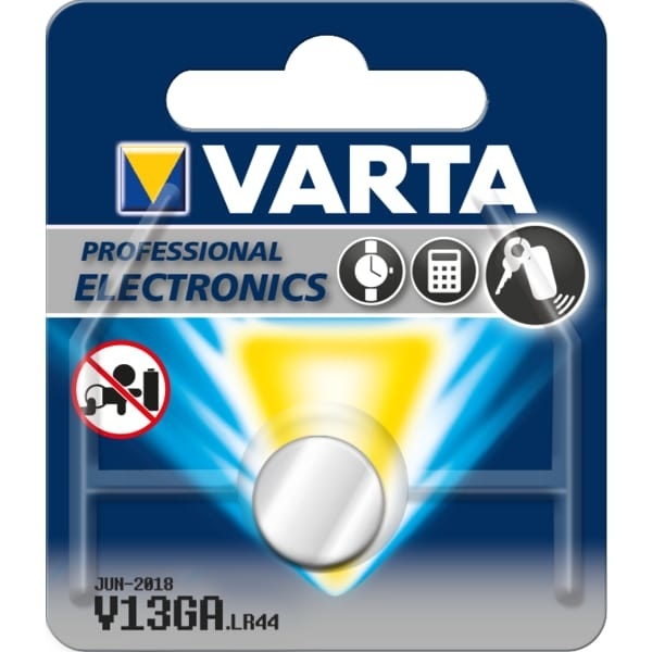 V13GA / LR44 Lithium 1.5V Batterij