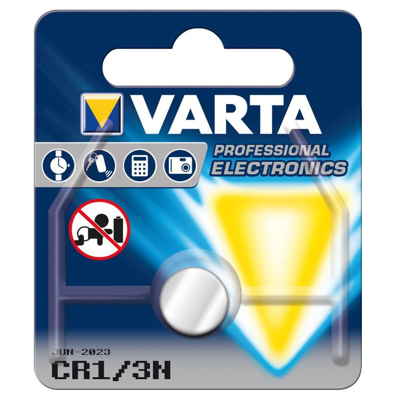 CR1/3N Lithium 3V  Batterij