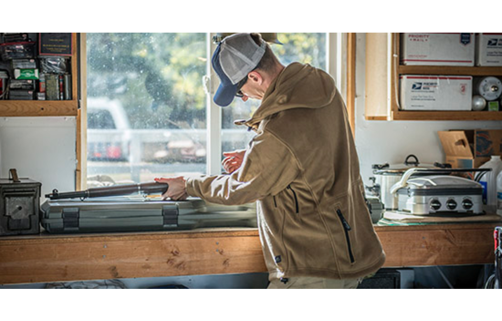 Patriot Double Fleece Jacket (Olive Green)